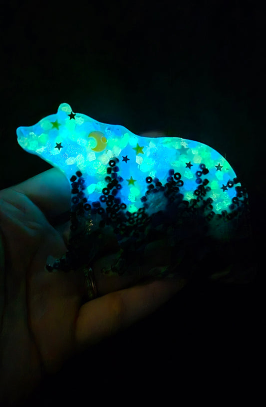 NEW Glow-in-the-dark Aurora Arctic Squisharoo