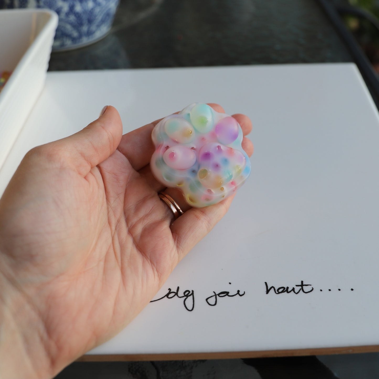 Re-usable Jelly Bead Squishies (3-Pack) β Heart + Medium Paw + Large Paw | by Squisharoo