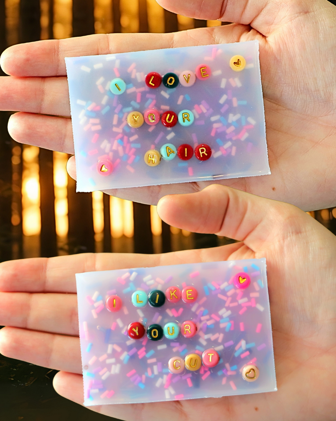 Bedazzled Trich Chic Squishies by Squisharoo for Hair Pulling Relief - Set of 2 💅