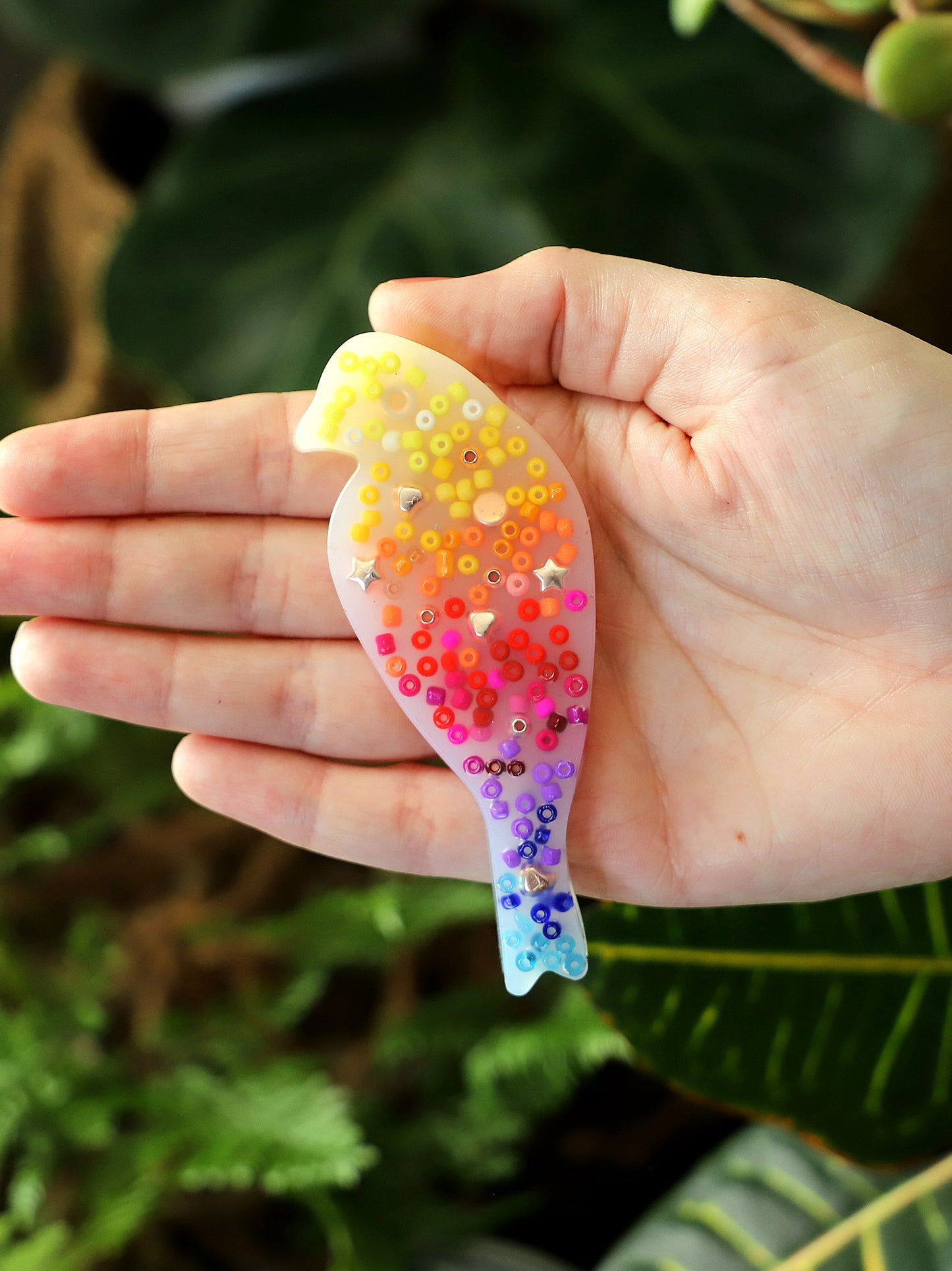 Feather Flute Rainbow Bird Squishy – Colourful Fidget Toy for Joyful Self-Regulation