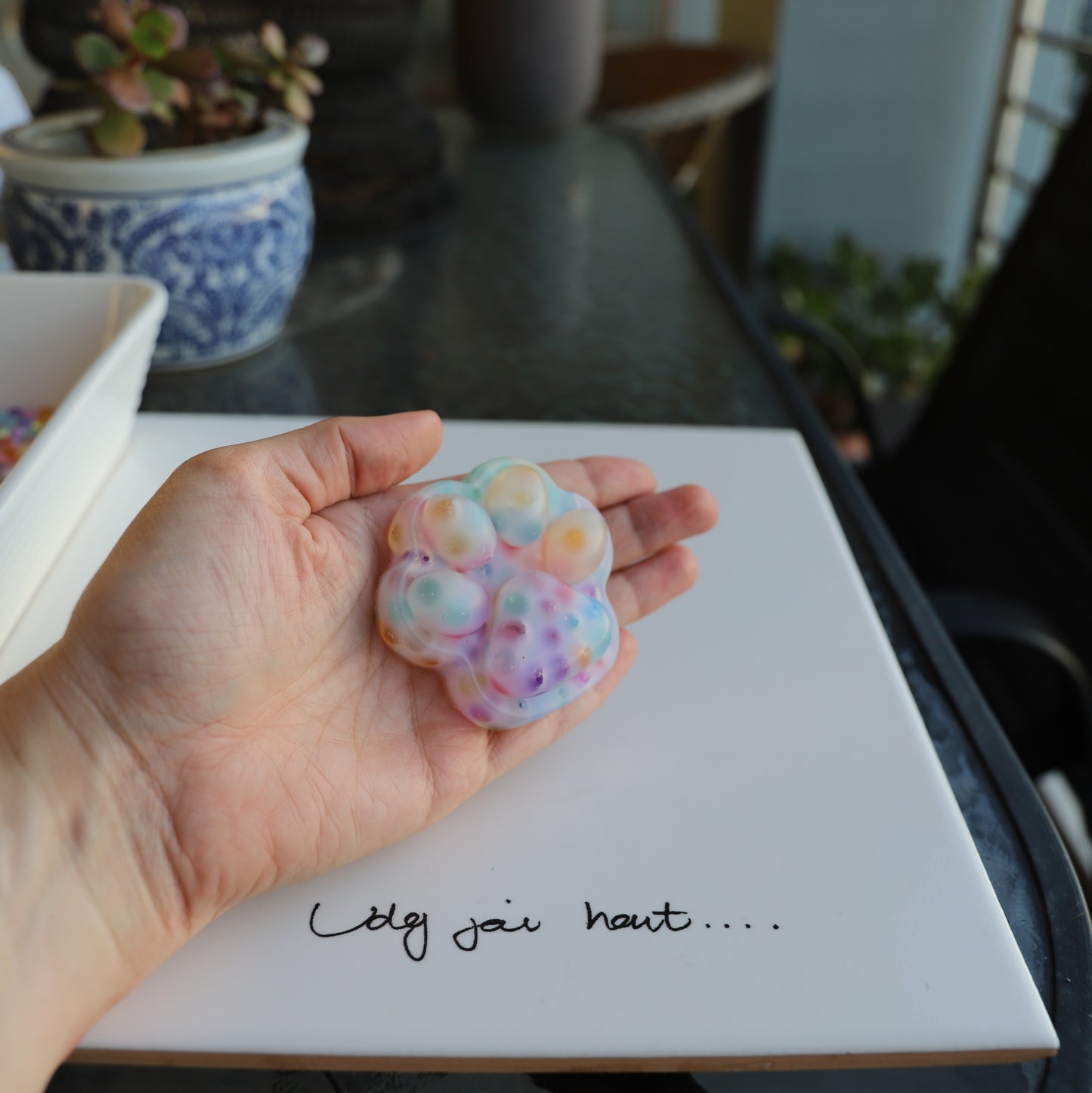 Re-usable Jelly Bead Squishies (2-Pack) – Heart + Medium Paw | by Squisharoo