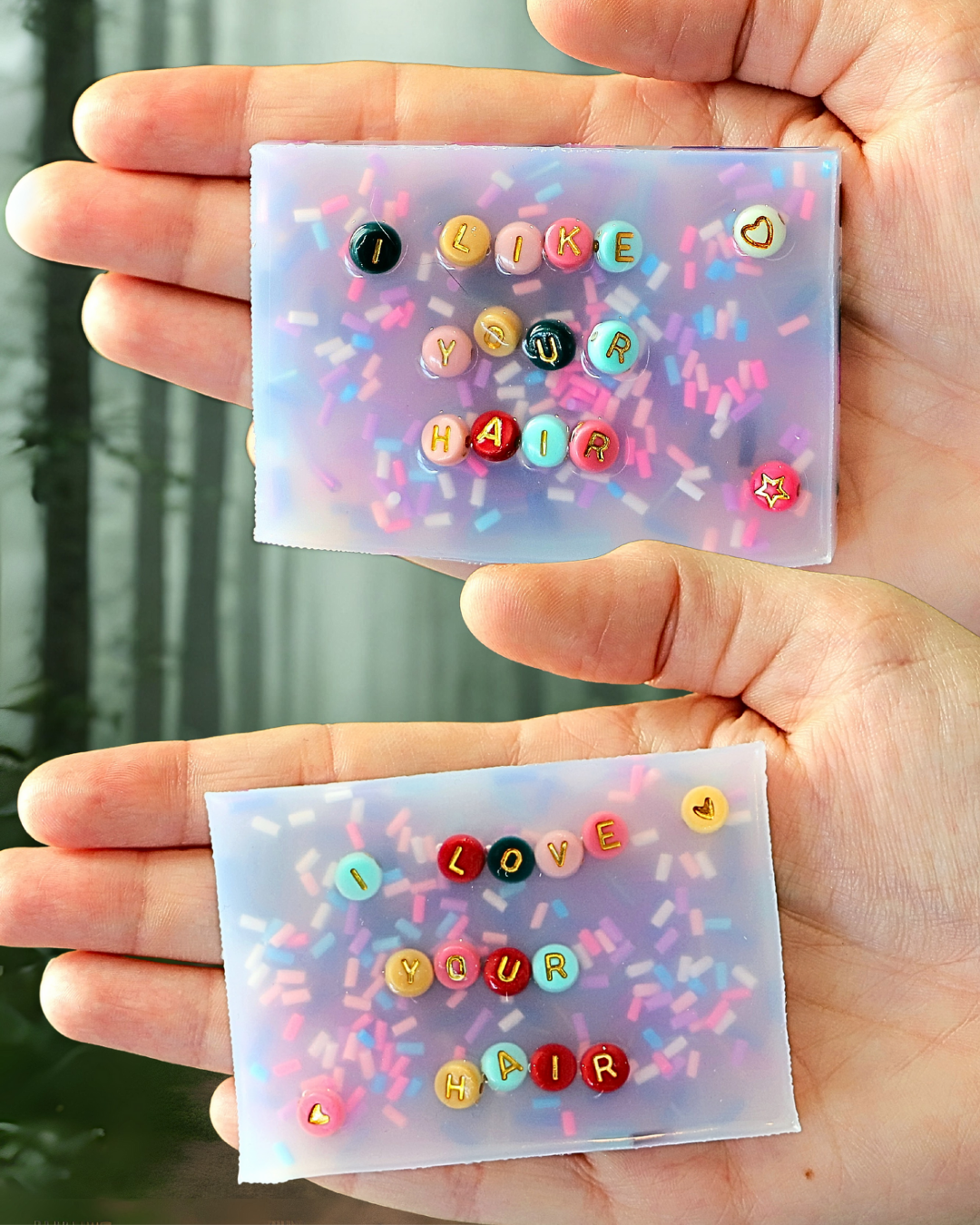 Bedazzled Trich Chic Squishies by Squisharoo for Hair Pulling Relief - Set of 2 💅