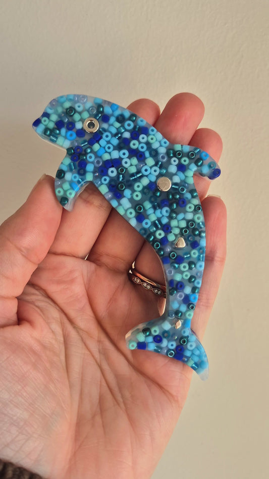 Zen Flow Dolphin Squishy – Aqua-Themed Sensory Fidget Toy for Soothing Play