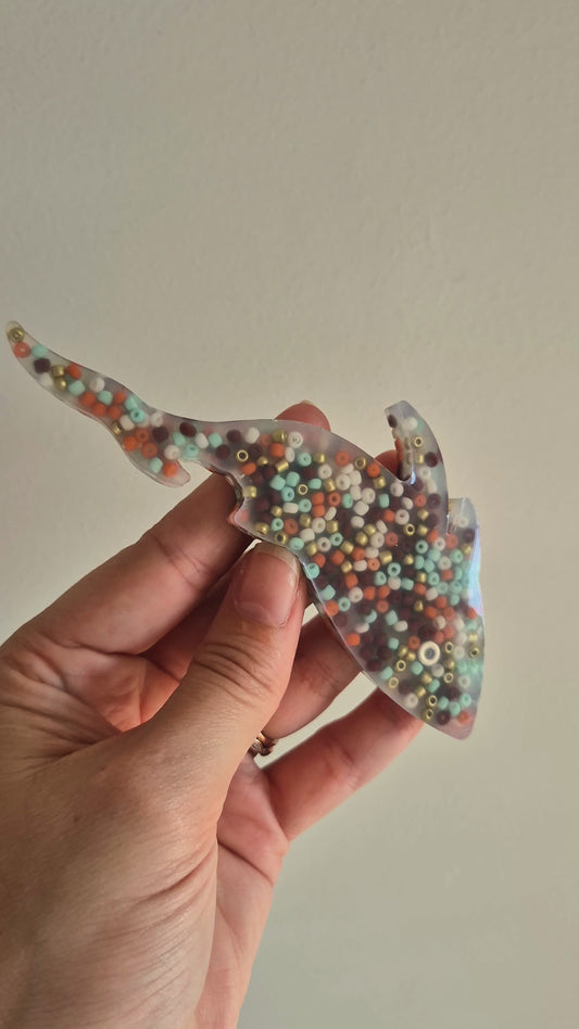 Jelly Jaw Shark Squishy – Tropical Sensory Fidget for Bold Kids & Anxious Hands