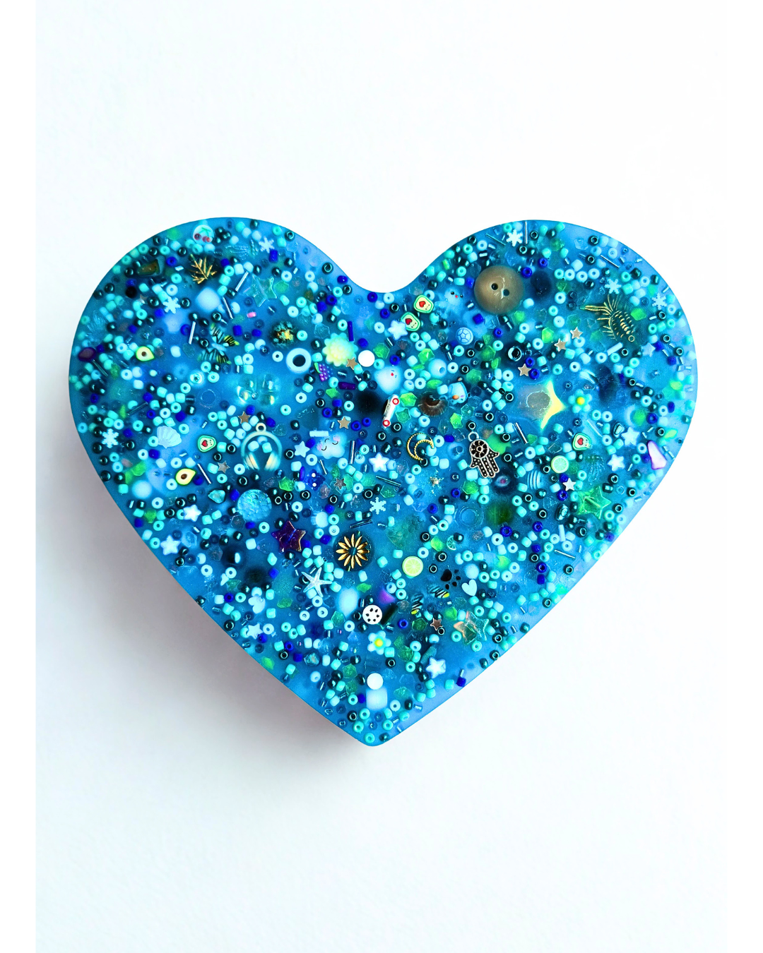 Giant Heart Squisharoo 💙✨ | Sensory Pick Pad