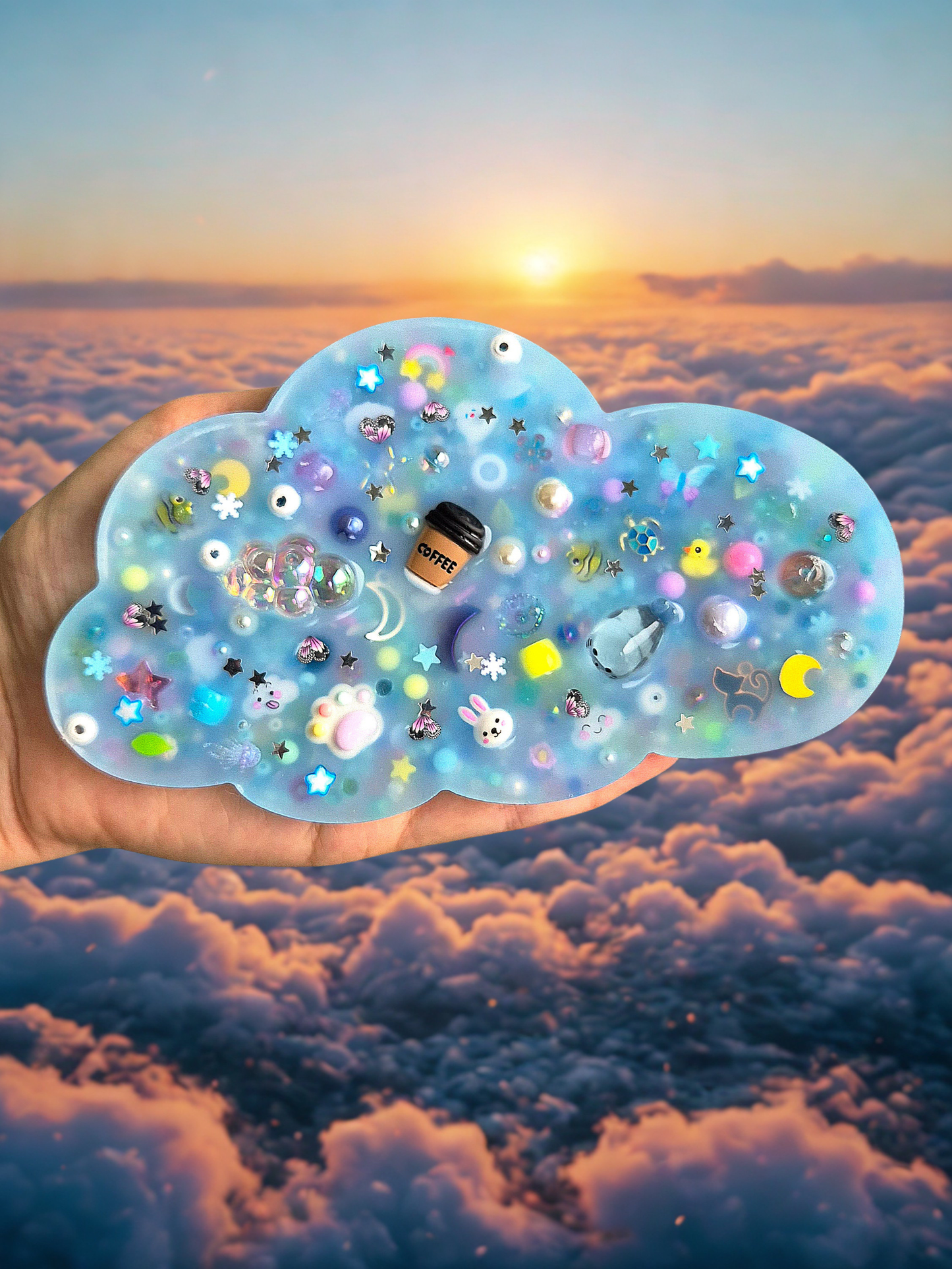NEW Head-in-the-Clouds Squisharoo for Foggy Brains and Picky Fingers