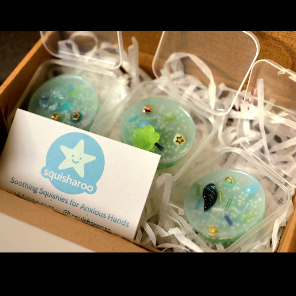 Forest Calm Squishies for Fidget Relief – 3 Pack by Squisharoo