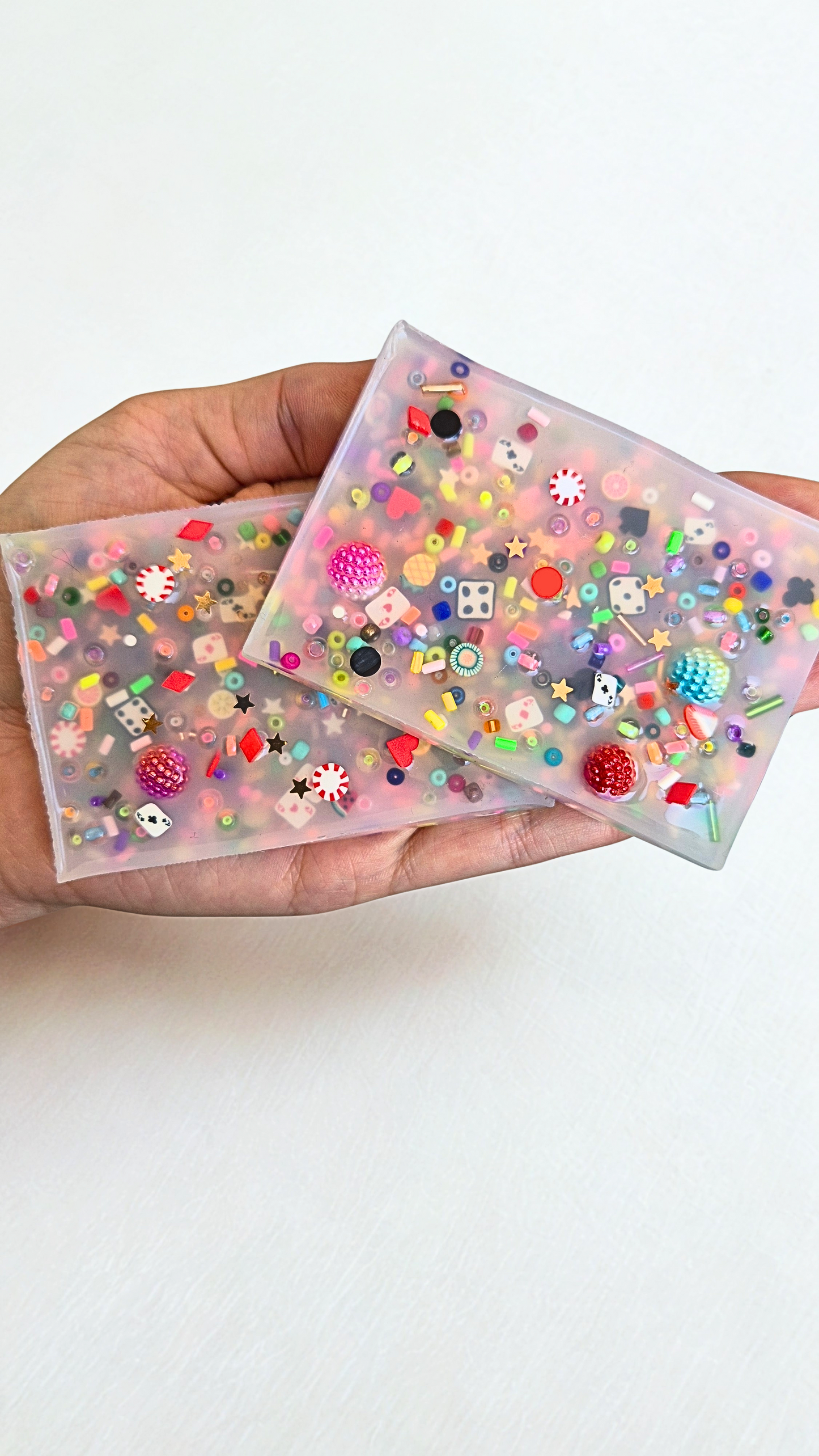 Picky Party Squisharoos -  Sensory Cards to Soothe Anxious Hands - Set of 2