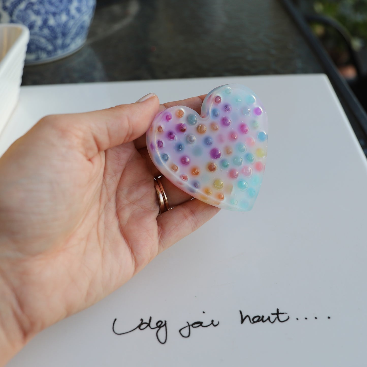 Re-usable Jelly Bead Squishies (2-Pack) – Heart + Medium Paw | by Squisharoo