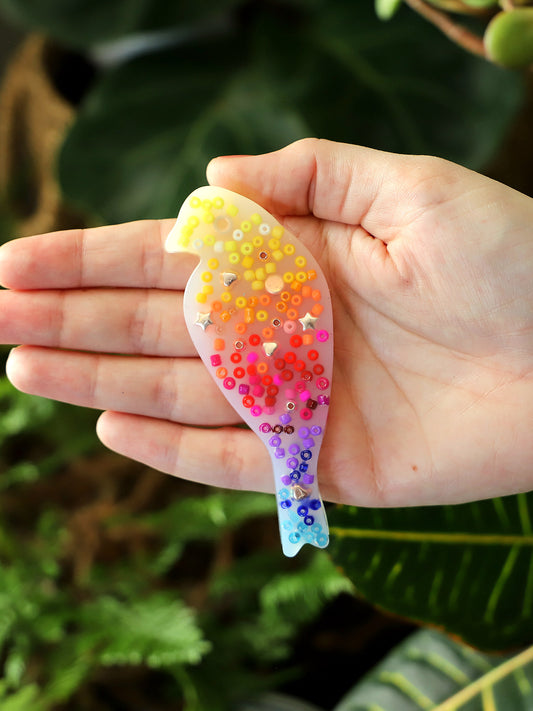 Feather Flute Rainbow Bird Squishy – Colourful Fidget Toy for Joyful Self-Regulation