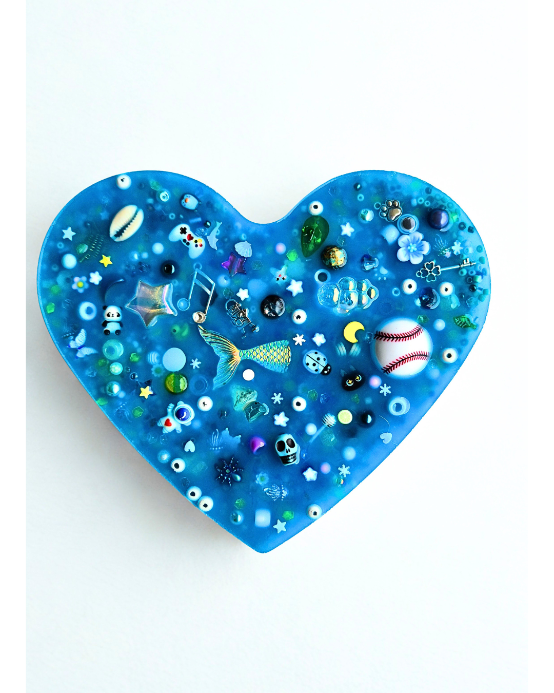Giant Heart Squisharoo 💙✨ | Sensory Pick Pad