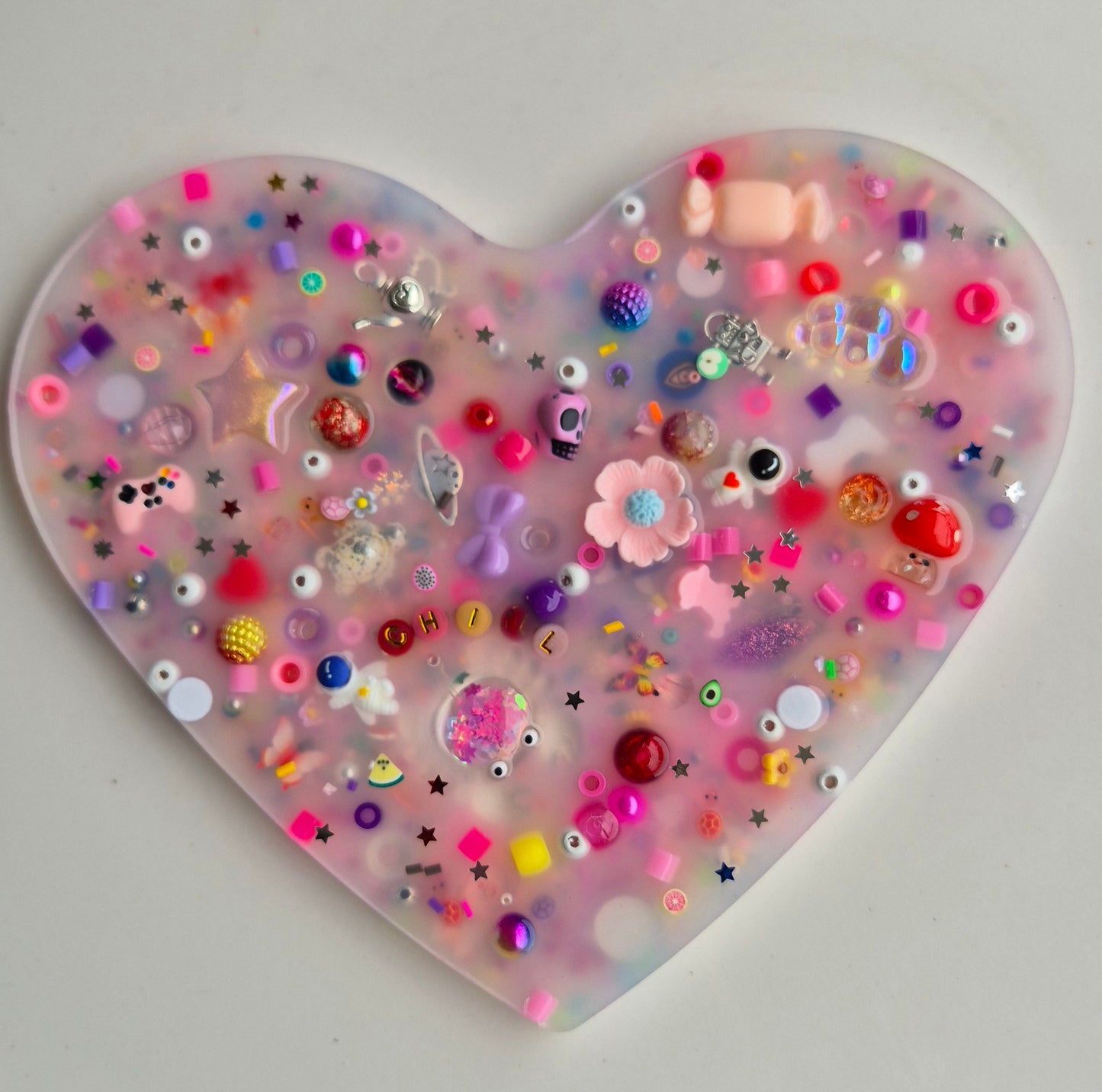 Giant Heart Squisharoo 💙✨ | Sensory Pick Pad